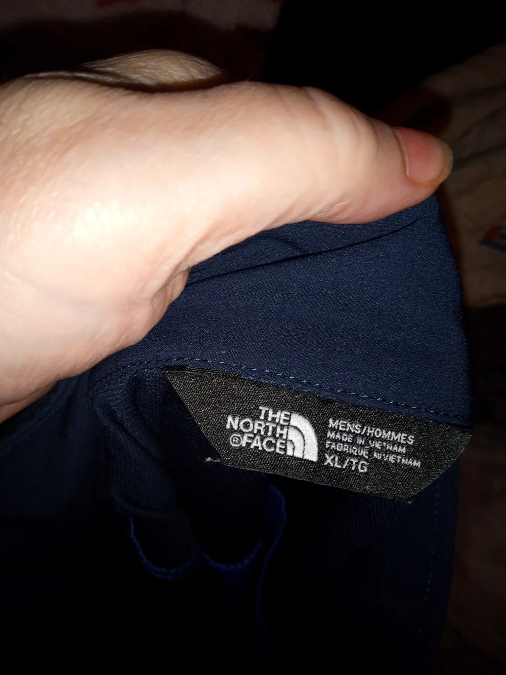 The North Face Men’s Two-Tone Blue Full-Zip Jacket